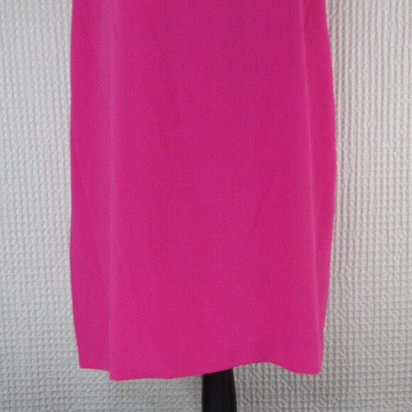 TRINA TURK Brilliant Fuchsia Ruffle Dress NWY Size 12 - Picture 2 of 9